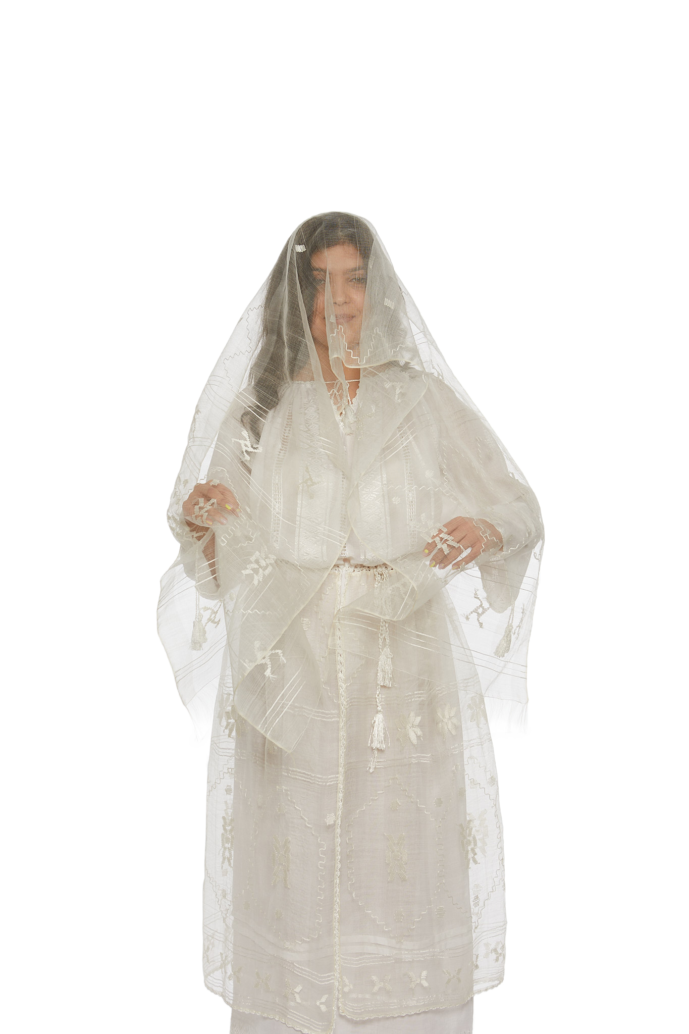 Rochie de mireasă din borangic - RM2